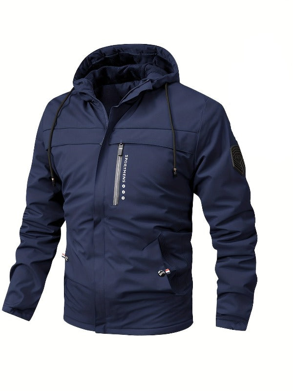 Warm Fleece Hooded Winter Jacket