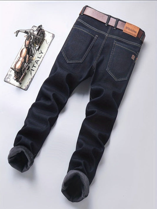 Warm Denim Pants