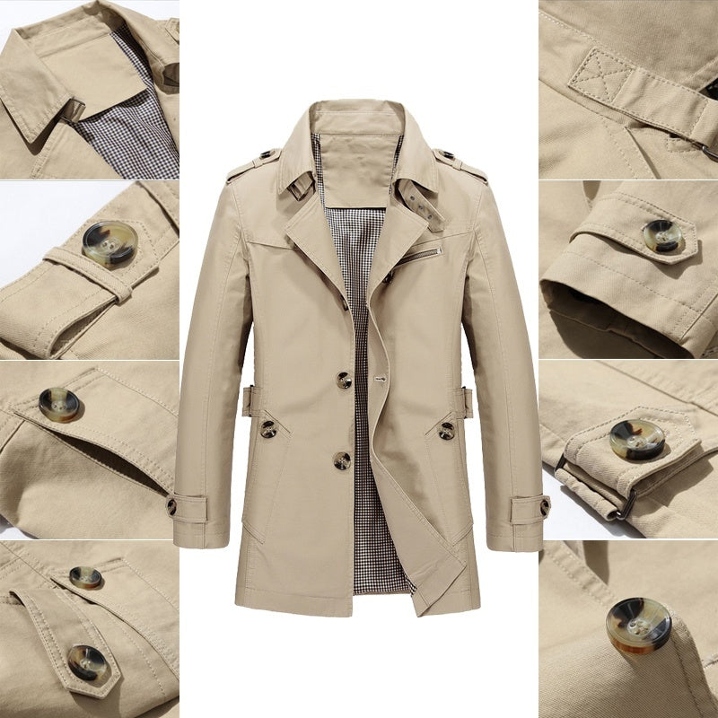 Jethro | Klassieke Trenchcoat