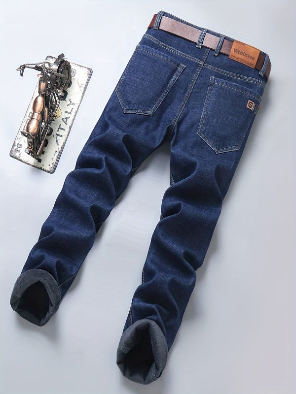 Warm Denim Pants