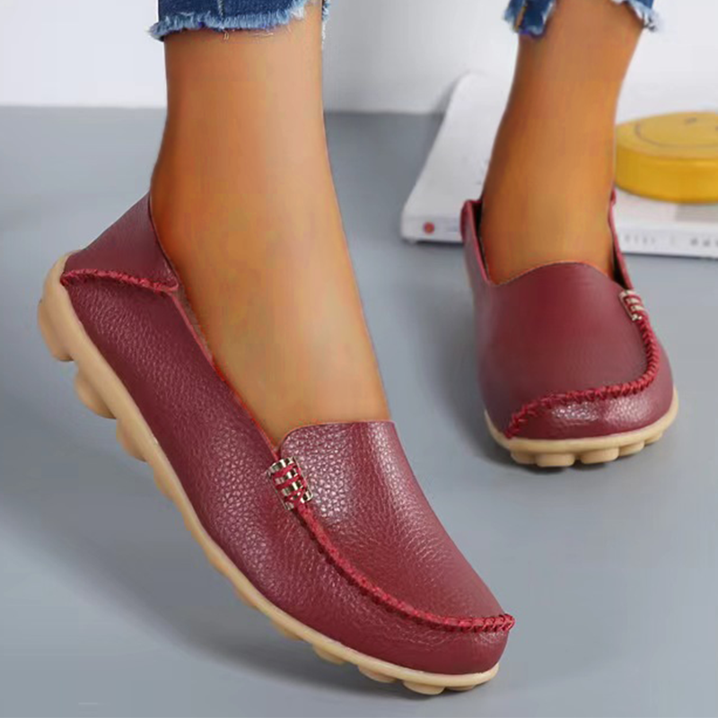 Ervaar ongeëvenaard comfort - Leren SB's Loafers