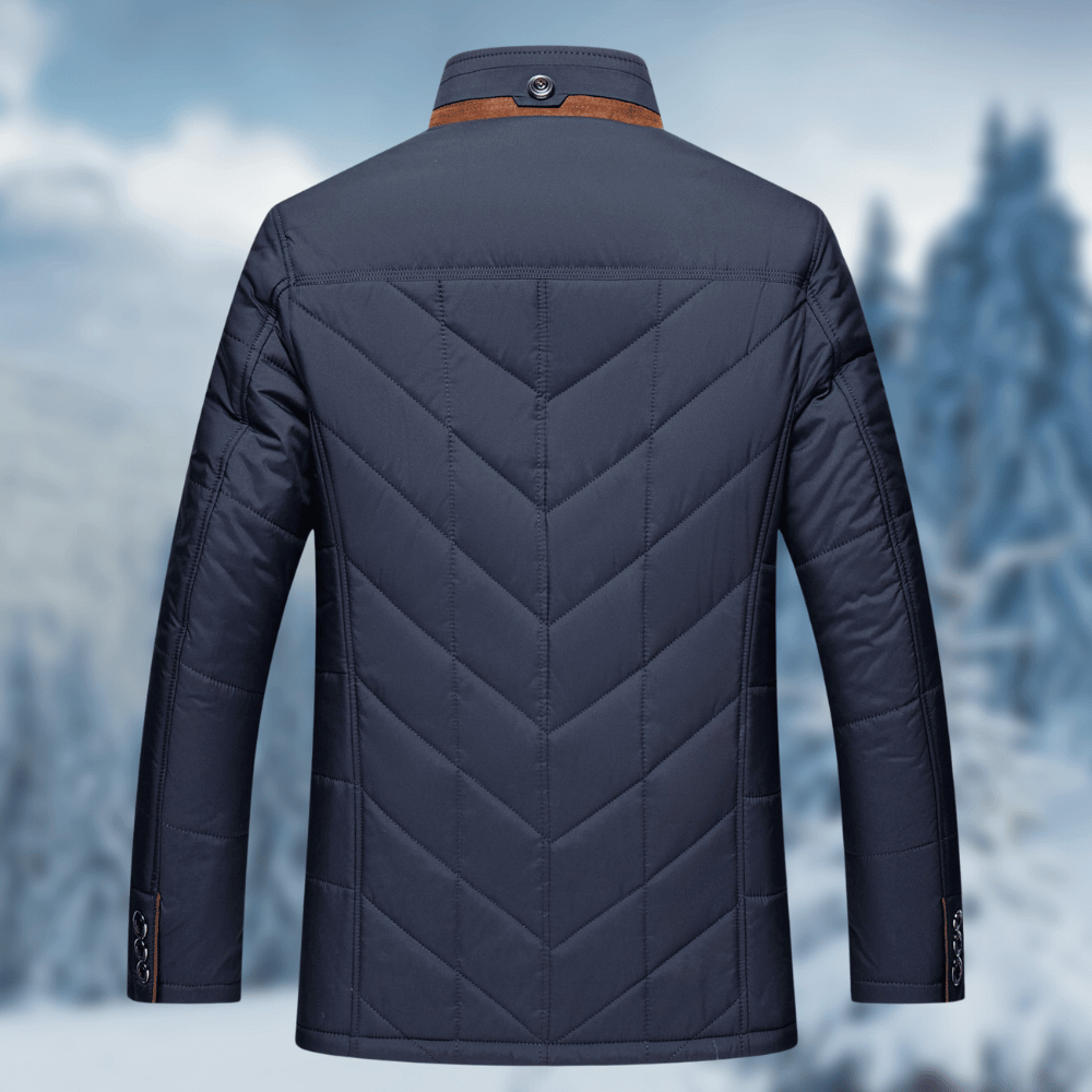 Caius | Verfijnde Moderne Luxe Winterjas voor Mannen