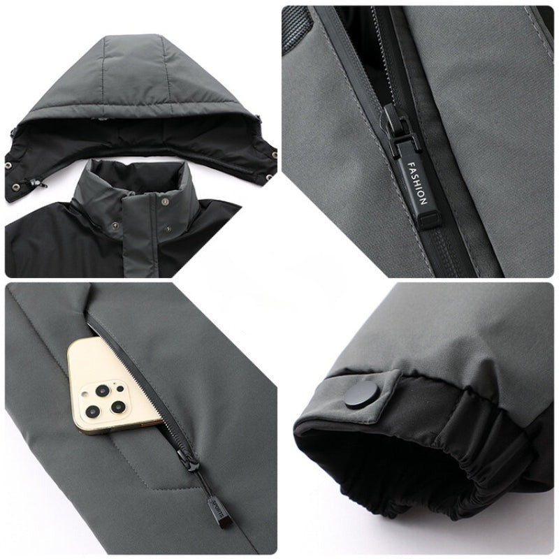 Evolute Parka met afneembare capuchon