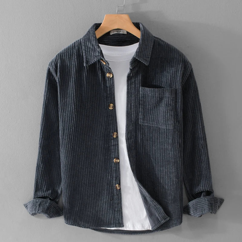 Hugo | Retro-stijl Corduroy Overshirt