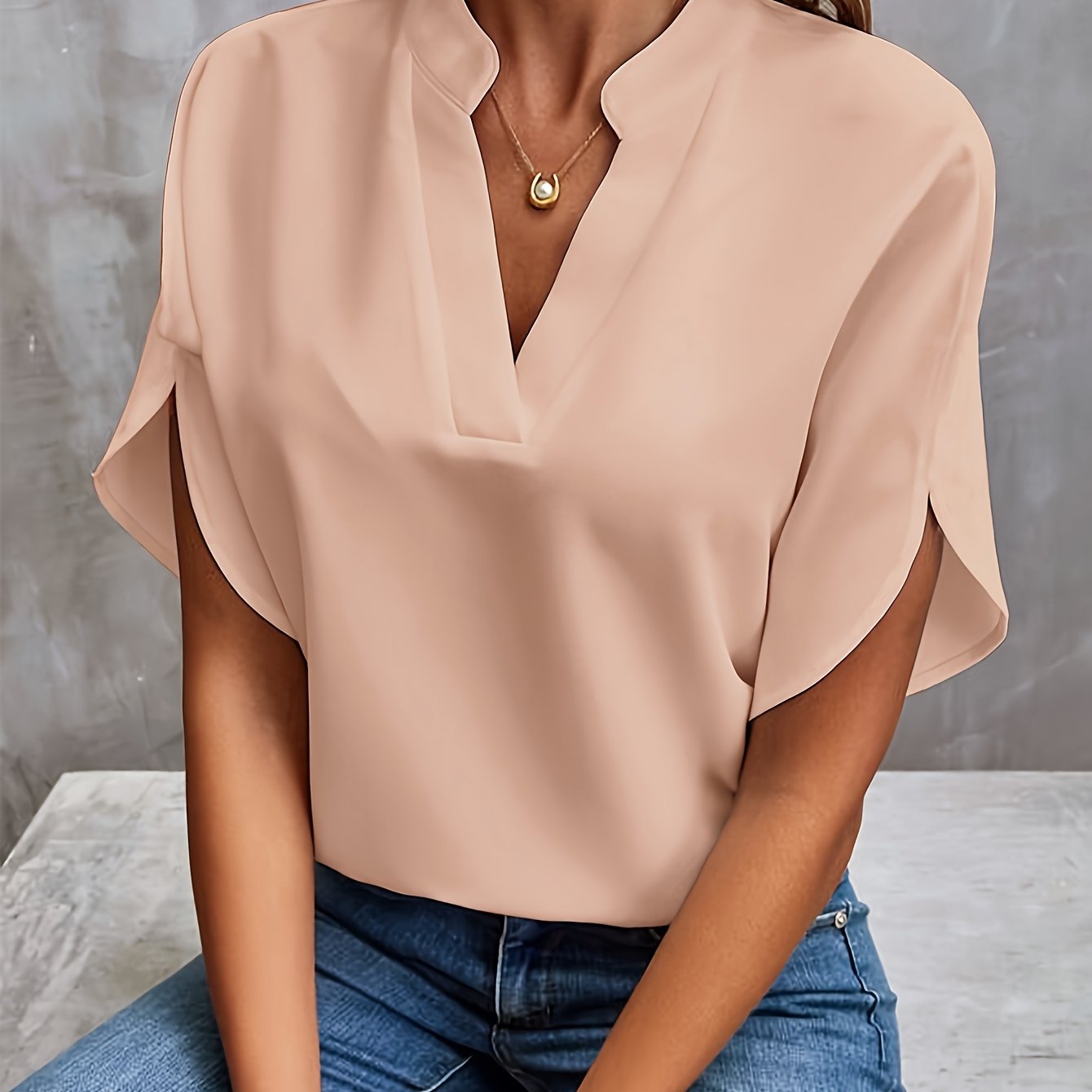 Danica™ | Lichtgewicht blouse shirt voor dames