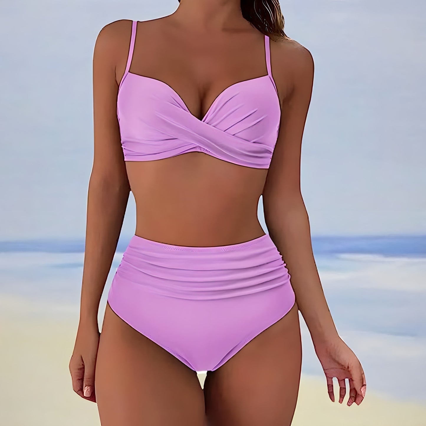 AVE™ | Bikini met hoge taille