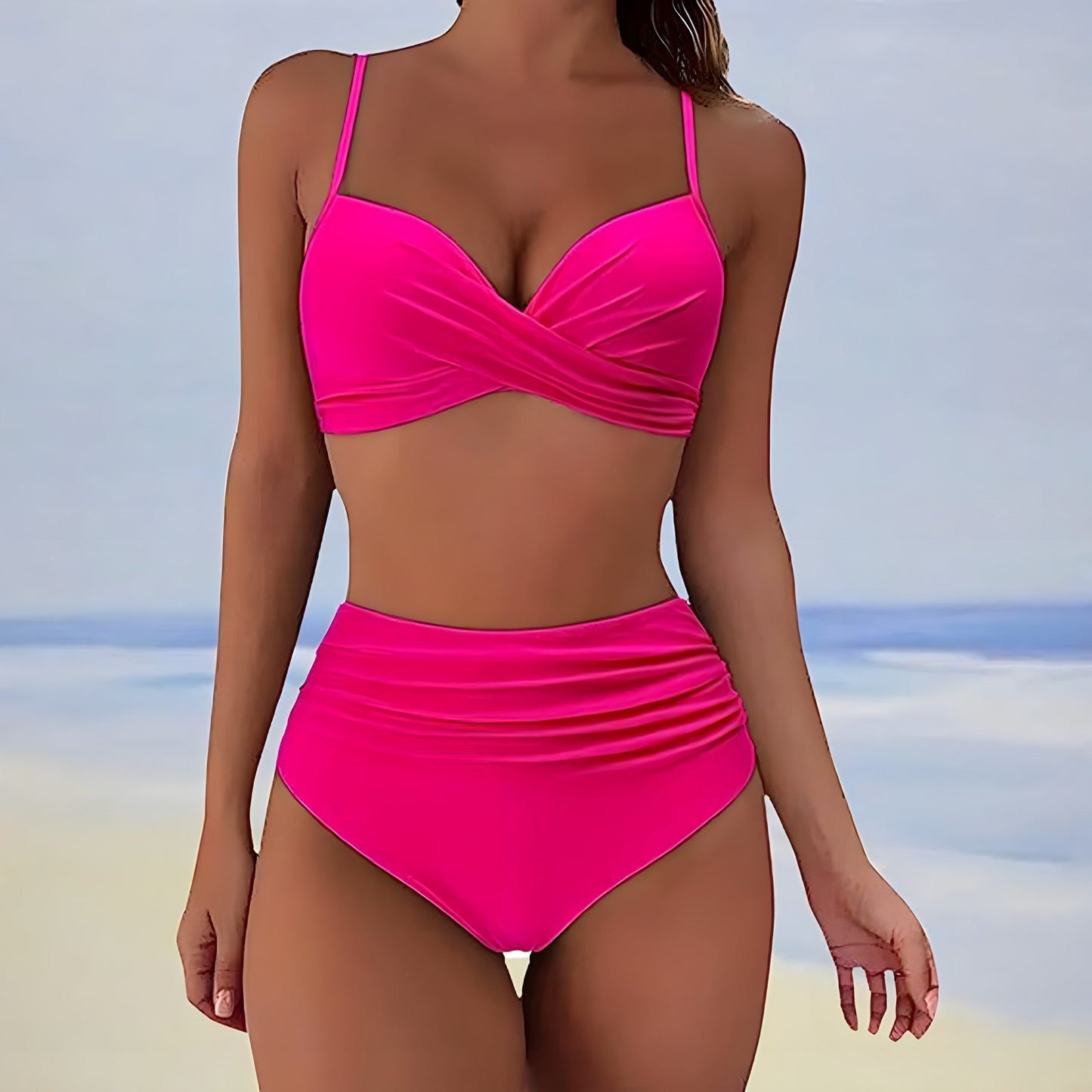 AVE™ | Bikini met hoge taille