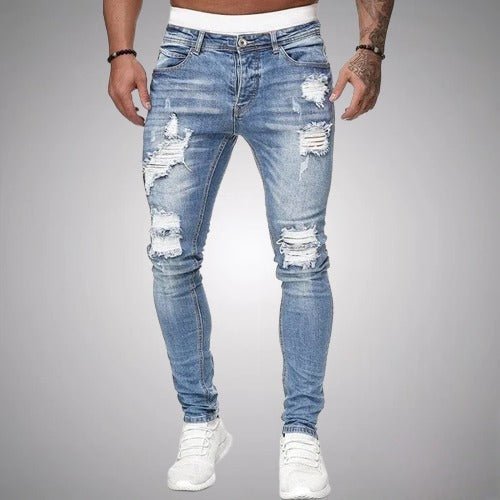 Jagger | Heren Versleten Jeans